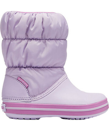 Crocs Παιδικές Γαλότσες Winter Puff 14613 530/Lavender