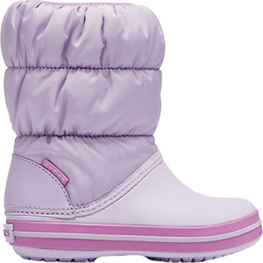 Crocs Παιδικές Γαλότσες Winter Puff 14613 530/Lavender