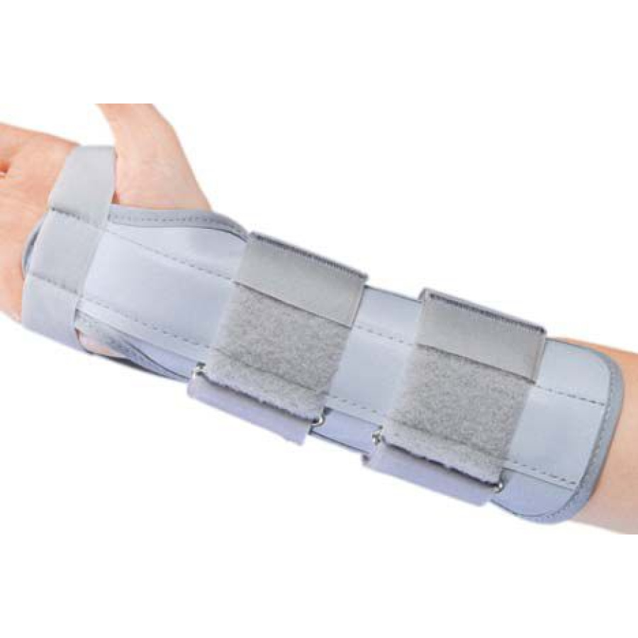 Δερμάτινος Νάρθηκας Καρπού Με Μπανέλλες “Deluxe Wrist Universal” - 8705-6 - Ortholand ΔΕΞΙ