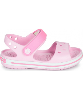 Crocs 12856-6gd Παιδικά Πέδιλο Crockband Ροζ