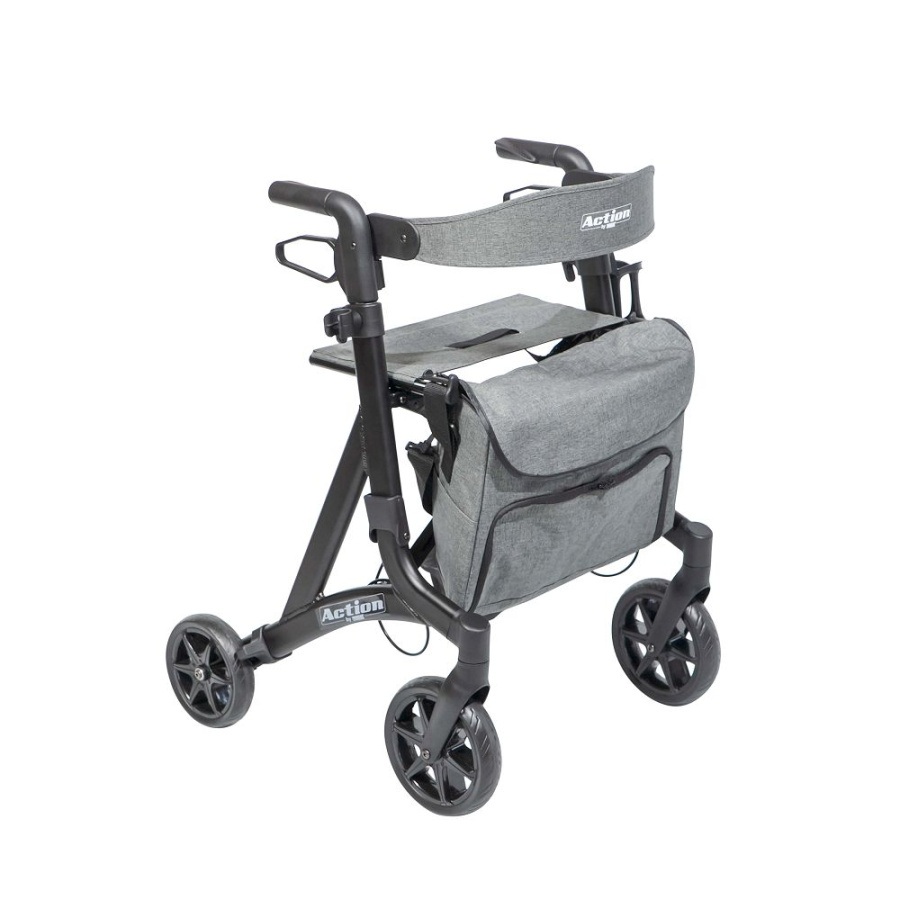 Περιπατητήρας Rollator 0803610 Action Black Mobiak