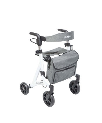 Περιπατητήρας Rollator 0803611 Action White Mobiak