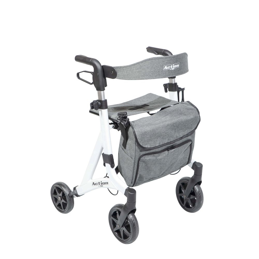 Περιπατητήρας Rollator 0803611 Action White Mobiak