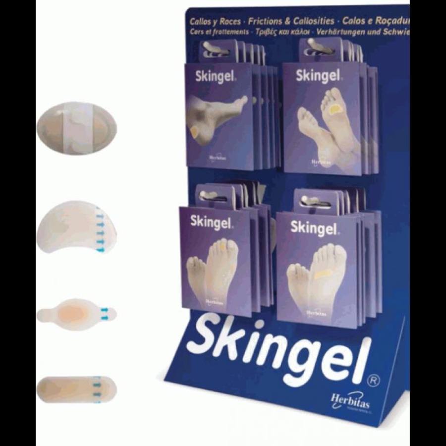 Υδροκολλοειδή επιθέματα ποδιών Skingel (4 τεμάχια) hf6200.7 Alfacare