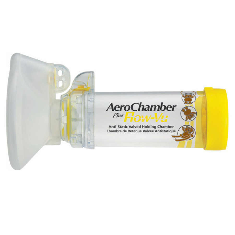 Aerochamber Plus Flow-Vu Medium Mask (1 - 5 years) Alfacare