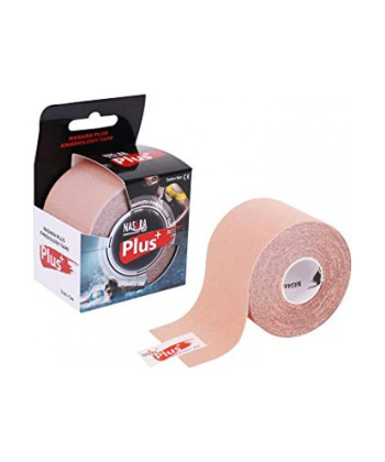 Tape Plus Κινησιοθεραπείας Αδιάβροχος 5cm x 5m Μπεζ Alfacare