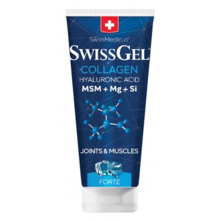 Swiss Gel Collagen Forte Ψυκτική Κρέμα με Θαλάσσιο Κολλαγόνο & Υαλουρονικό 200ml Alfacare