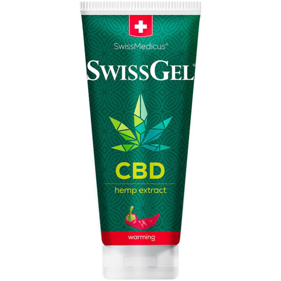 Swiss Gel Hemp Extract CBD Warming Θερμαντική Κρέμα 200ml Alfacare