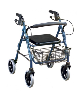 Περιπατητήρας Αλουμινίου Rollator Μπλε - AC330 Alfacare