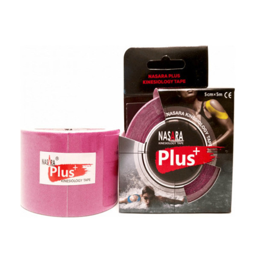 Tape Plus Κινησιοθεραπείας Αδιάβροχος 5cm x 5m Ροζ Alfacare