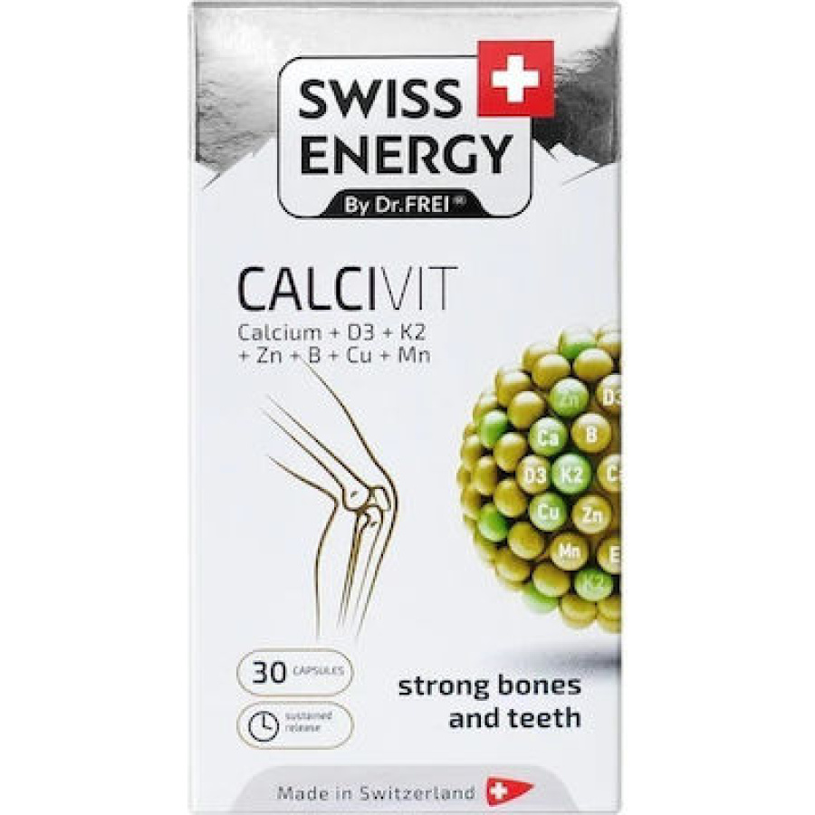 Βιταμίνη Calcivit Swiss Energy 30 καψουλες