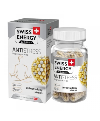 Βιταμίνη Antistress Platinum Μαγνήσιο + Β6 SWISS ENERGY