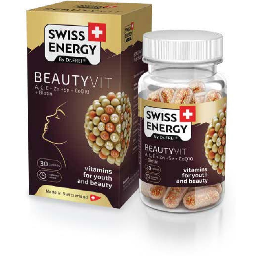 Βιταμίνη Beautyvit (30 κάψουλες) Swiss Energy